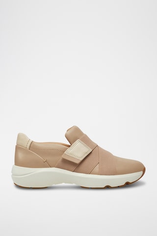 Zapatillas de piel Tivoli - Beige
