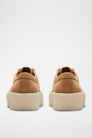 Zapatillas de nobuk Wallabee - Marrón claro