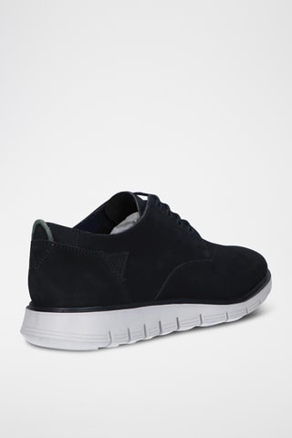 Zapatillas de nobuk TrackFlex - Azul marino