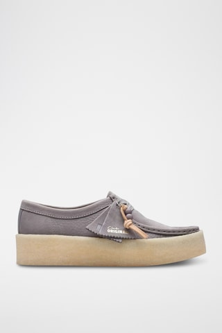 Zapatillas de nobuk Wallabee - Gris