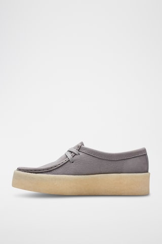 Zapatillas de nobuk Wallabee - Gris