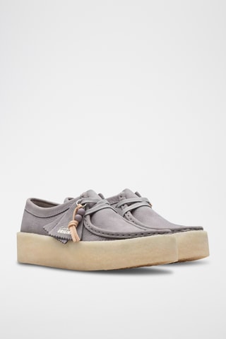 Zapatillas de nobuk Wallabee - Gris