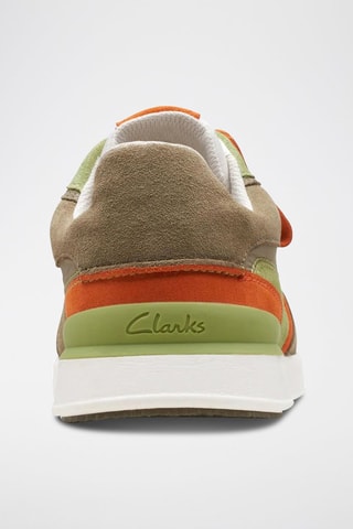 Zapatillas de nobuk RaceLite - Verde oliva