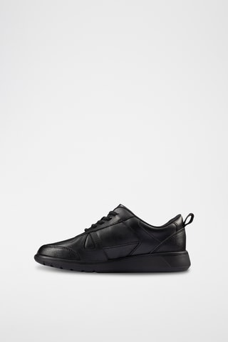 Zapatillas de piel Scape Track - Negro