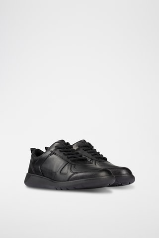 Zapatillas de piel Scape Track - Negro