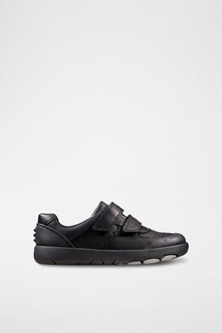 Zapatillas de piel Rex Pace - Negro