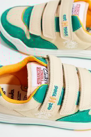 Zapatillas de piel Stranger Things - Beige