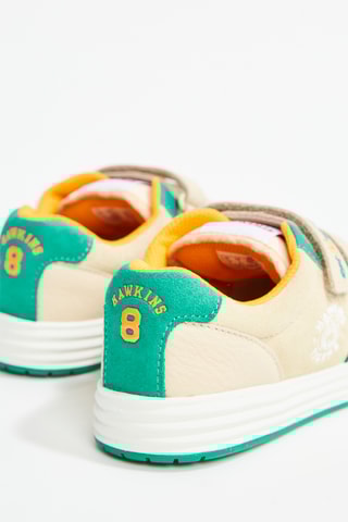 Zapatillas de piel Stranger Things - Beige