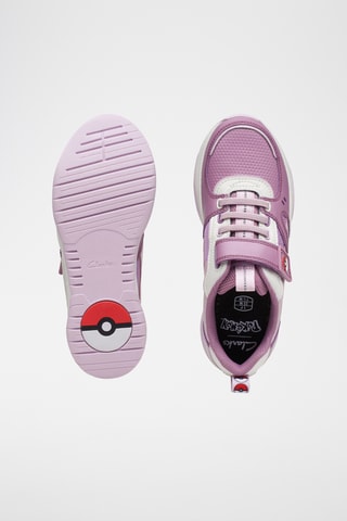Zapatillas de piel Pokémon - Violeta