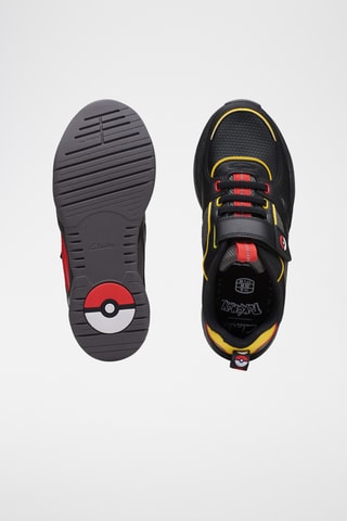 Zapatillas de piel Pokémon - Negro