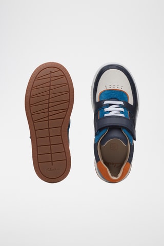 Zapatillas de piel Fawn Craft - Azul marino