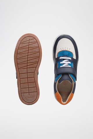 Zapatillas de piel Fawn Craft - Azul