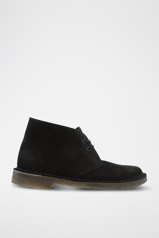 Botines de nobuk Desert - Negro