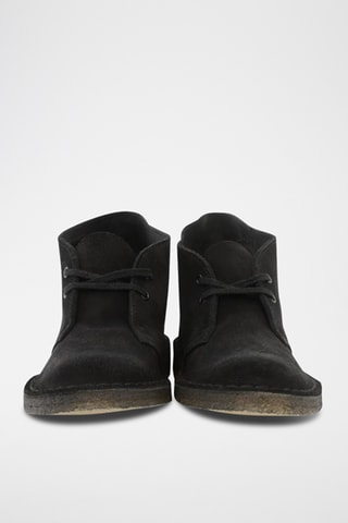Botines de nobuk Desert - Negro