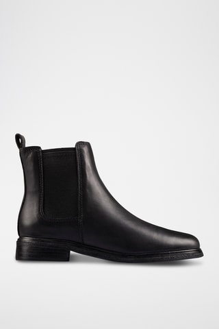 Botines Chelsea de piel Clarkdale Arlo - Negro