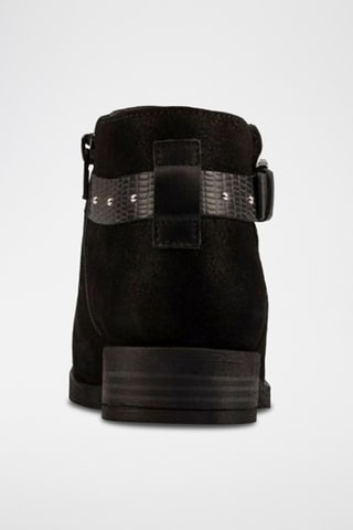 Botines de nobuk - Negro
