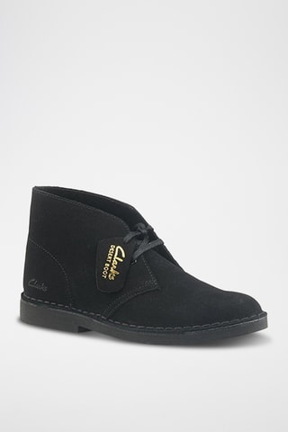 Botines de nobuk Desert - Negro