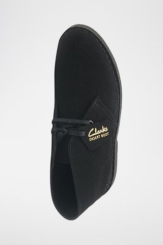 Botines de nobuk Desert - Negro