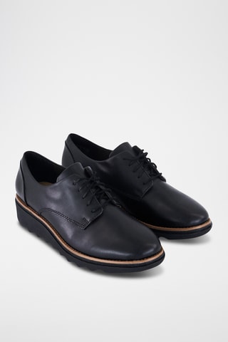Derbies de piel Shaon Noel - Negro