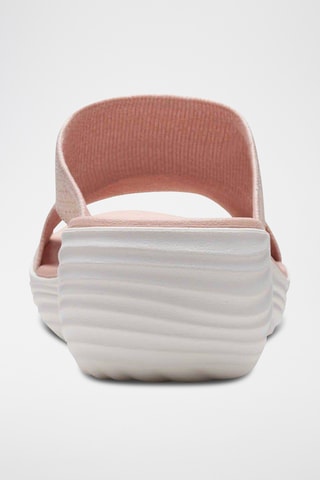 Sandalias de cuña Marin Coral - Rosa empolvado