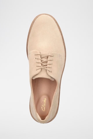 Derbies de nobuk con plataforma Baille Stitch - Topo
