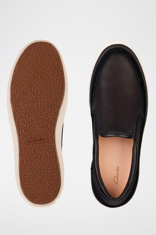 Slip-on de piel Aceley - Marrón