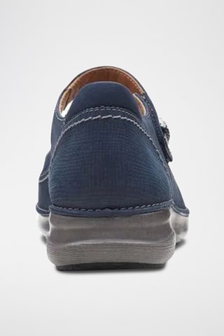 Babies de nobuk Appley - Azul marino