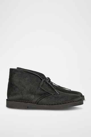 Botines de nobuk Desert - Negro