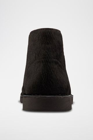 Botines de nobuk Desert - Negro