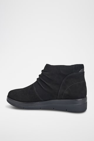 Botines de nobuk Shaylin - Negro