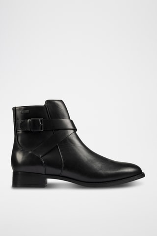 Botines de piel Hamble - Negro