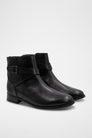 Botines de piel Hamble - Negro