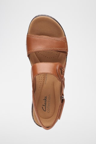 Sandalias de piel de tacón Merliah Opal - Blanco