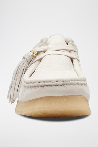 Mocasines de piel Wallabee - Blanco