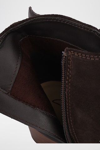 Botines de piel Memi - Marrón oscuro