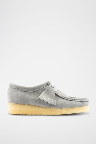 Mocasines de nobuk Wallabee - Gris