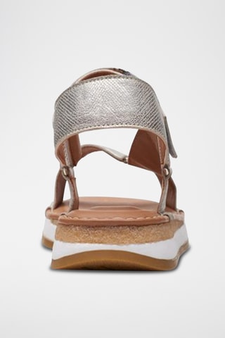 Sandalias de piel CraftSun Sport - Plateado