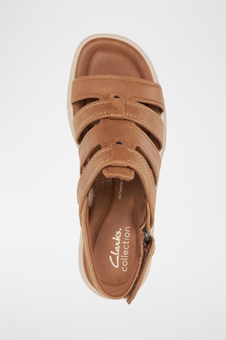 Romanas de piel de tacón Coast Shine - Camel