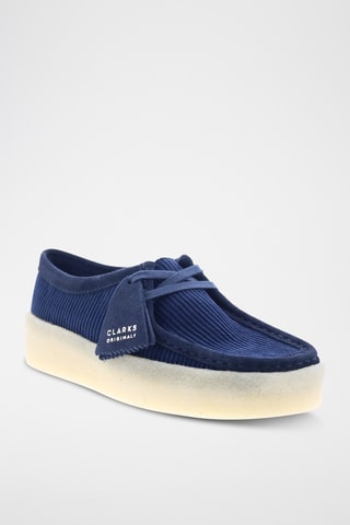Tenis con plataforma Wallabee Cup - Azul marino