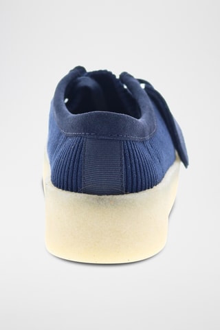 Tenis con plataforma Wallabee Cup - Azul marino