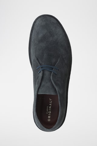 Botas de nobuk Desert - Azul marino