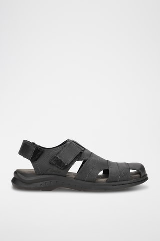 Sandalias de piel Hapsford Cove - Negro