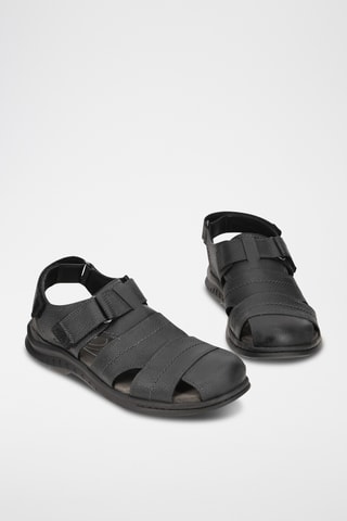 Sandalias de piel Hapsford Cove - Negro