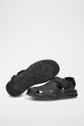 Sandalias de piel Hapsford Cove - Negro