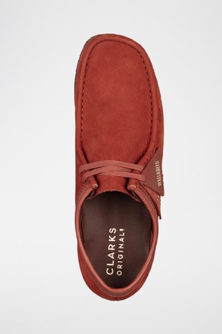 Botas de nobuk Wallabee - Burdeos