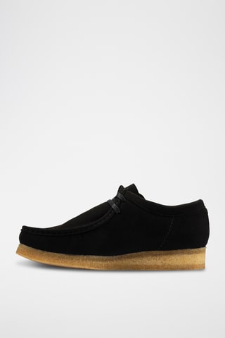 Botas Wallabee de nobuk - Negro