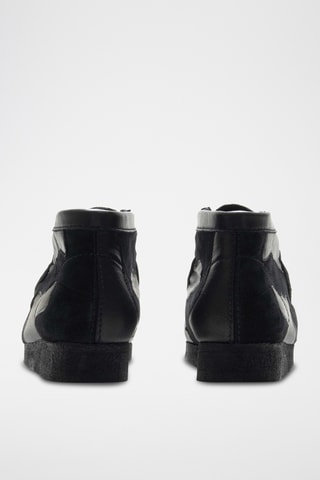 Botas de nobuk Wallabee - Negro