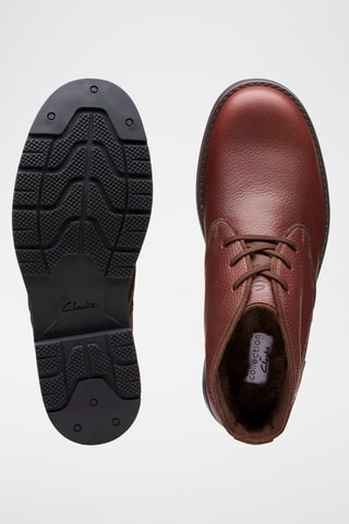 Botas de piel - Marrón