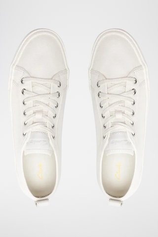 Zapatillas de piel Roxby Lace - Blanco