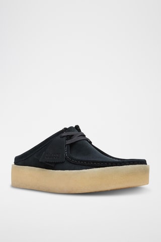 Sandalias de nobuk Wallabee Cup Lo - Negro